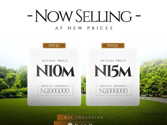 The Hive IV Court flyer for Igbodu, Epe: 300 sqm at ₦10,000,000, 500 sqm at ₦15,000,000, initial deposit ₦2,000,000, and C of O title.